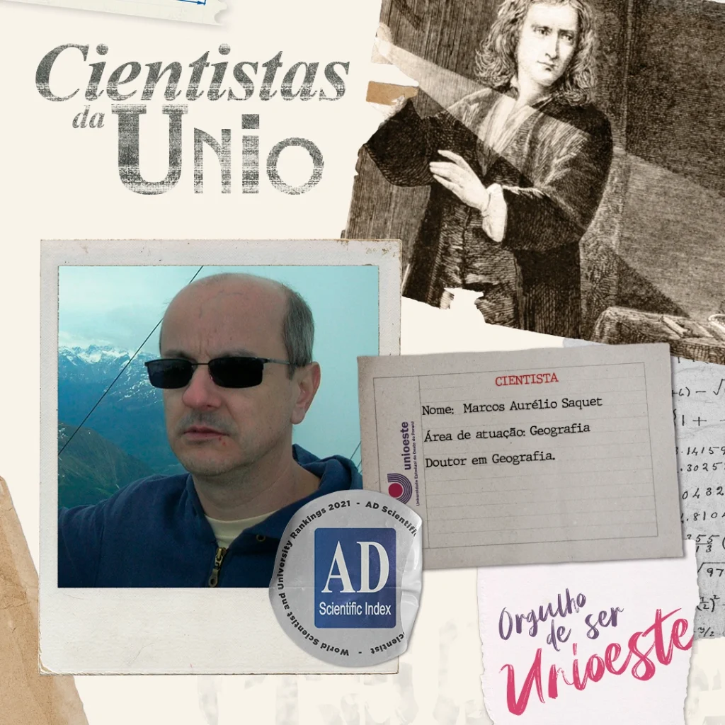 Cientista da Unioeste – Marcos Aurélio Saquet