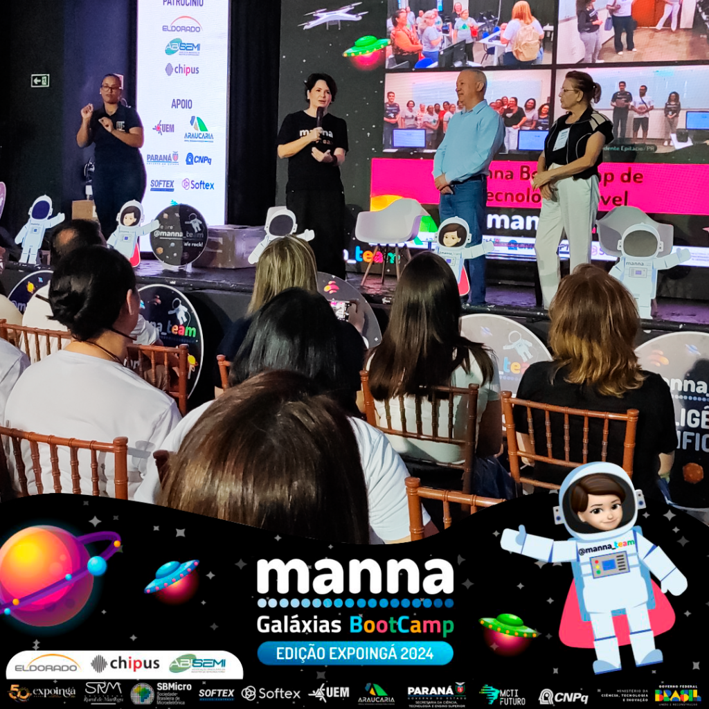 MANNA_TEAM PROMOVE GALÁXIAS BOOTCAMP NA EXPOINGÁ EM…